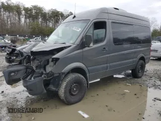 2018 Mercedes-Benz Sprinter with VIN WDZFE7CD8JP642591, listed as a Copart auction lot 82630064 with Not Provided miles and Salvage Title. Bid and sale history available at DreamBid. Image 1.