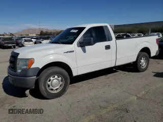 2013 Ford F-150 XL with VIN 1FTNF1CF8DKG10829, listed as a Copart auction lot 55167525 with 104,110 mi miles and Salvage title. Bid and sale history available at DreamBid. Image 1.
