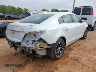 2016 Buick LaCrosse Sport Touring with VIN 1G4G45G39GF205576, listed as a IAAI auction lot 41972707 with 111,411 mi miles. Bid and sale history available at carsss.com. Image 4.