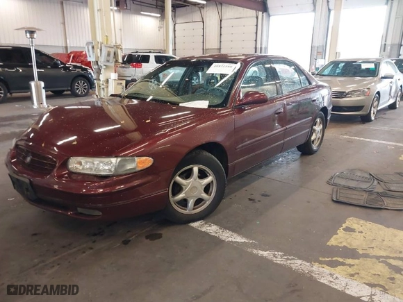 2001 Buick Regal LS with VIN 2G4WB55K711255189, listed as a IAAI auction lot 40831580 with 1 mi miles. Bid and sale history available at carsss.com. Image 2.