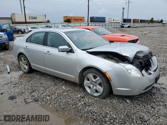 2010 Mercury Milan z VIN 3MEHM0HA1AR600594, wystawiony jako Copart lot #55556105 z przebiegiem 107 671 mil mil oraz Szkoda całkowita • Salvage title. Historia ofert i sprzedaży dostępna na DreamBid. Obrazek 4.