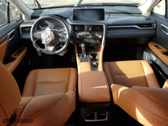 2022 Lexus RX with VIN JTJHGKFA9N2027846, listed as a Copart auction lot 47884845 with 29,258 mi miles and Salvage Title. Bid and sale history available at carsss.com. Image 8.