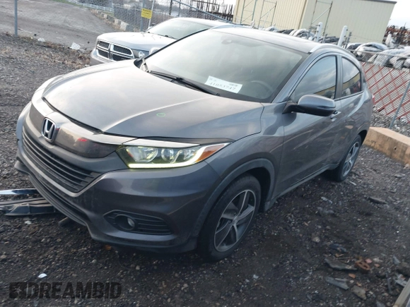 2021 Honda HR-V EX with VIN 3CZRU6H54MM713995, listed as a IAAI auction lot 41053747 with 61,488 mi miles. Bid and sale history available at carsss.com. Image 17.
