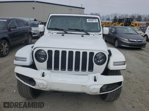 2021 Jeep Wrangler Unlimited Sahara Altitude z VIN 1C4HJXEN7MW651514, wystawiony jako Copart lot #48438715 z przebiegiem 37 289 mil mil oraz Szkoda całkowita • Salvage title. Historia ofert i sprzedaży dostępna na DreamBid. Obrazek 5.