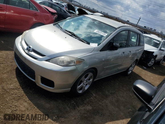 2007 Mazda 5 Touring with VIN JM1CR293570141149, listed as a Copart auction lot 49635135 with 151,512 mi miles and Salvage Title. Bid and sale history available at DreamBid. Image 1.