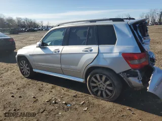 2010 Mercedes-Benz GLK-Class GLK 350 with VIN WDCGG5GBXAF435096, listed as a Copart auction lot 49858715 with 168,842 mi miles and Salvage Title. Bid and sale history available at carsss.com. Image 2.