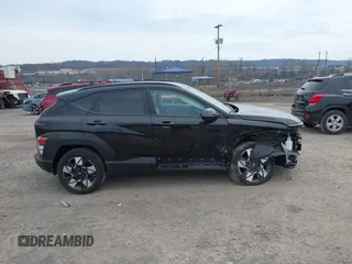 2025 Hyundai Kona SEL Convenience with VIN KM8HCCAB6SU189627, listed as a IAAI auction lot 41836762 with 994 mi miles and . Bid and sale history available at DreamBid. Image 14.