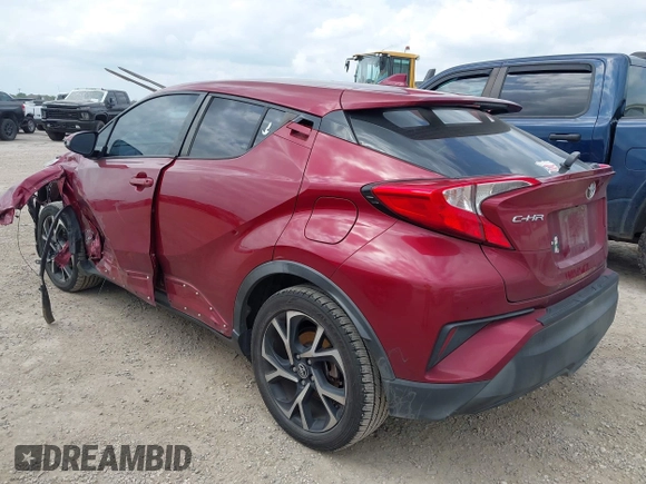 2018 Toyota C-HR XLE with VIN NMTKHMBX6JR035626, listed as a IAAI auction lot 42377752 with 120,196 mi miles and . Bid and sale history available at DreamBid. Image 3.