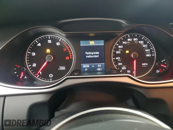 2014 Audi A4 Prestige z VIN WAUKFAFL0EN007181, wystawiony jako Copart lot #87744245 z przebiegiem 88 209 mil mil oraz Szkoda całkowita • Salvage title. Historia ofert i sprzedaży dostępna na DreamBid. Obrazek 9.