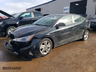 2019 Hyundai Elantra Preferred with VIN KMHD84LF3KU781993, listed as a Copart auction lot 46260865 with 41,084 mi miles and Salvage Title. Bid and sale history available at carsss.com. Image 1.