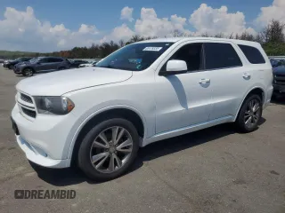 2013 Dodge Durango SXT with VIN 1C4RDJAG0DC575345, listed as a Copart auction lot 63478335 with 126,473 mi miles and Clean title. Bid and sale history available at DreamBid. Image 1.