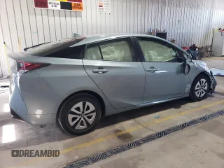 2017 Toyota Prius Two with VIN JTDKBRFU5H3577666, listed as a Copart auction lot 53668975 with 60,752 mi miles and Salvage Title. Bid and sale history available at DreamBid. Image 3.
