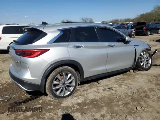 2020 Infiniti QX50 ESSENTIAL with VIN 3PCAJ5M30LF121247, listed as a Copart auction lot 82898404 with 63,177 mi miles and Salvage Title. Bid and sale history available at carsss.com. Image 3.