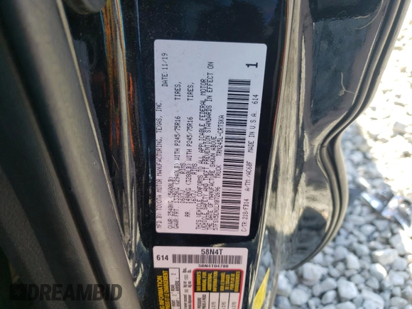 2020 Toyota Tacoma SR z VIN 5TFSX5EN1LX072696, wystawiony jako Copart lot #44398584 z przebiegiem 18 338 mil mil oraz Nie do naprawy • Non repairable. Historia ofert i sprzedaży dostępna na DreamBid. Obrazek 13.