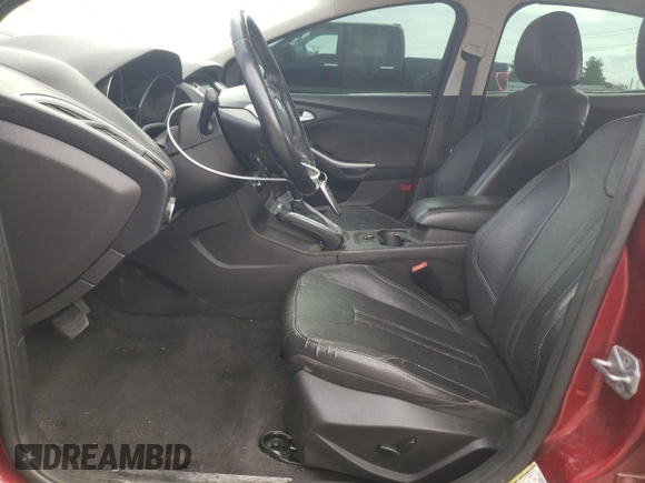 2014 Ford Focus Titanium with VIN 1FADP3N25EL118551, listed as a Copart auction lot 59814515 with 160,813 mi miles and Salvage title. Bid and sale history available at DreamBid. Image 7.