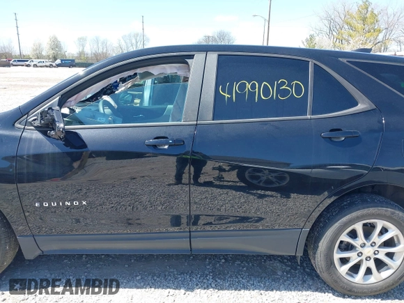 2020 Chevrolet Equinox LS with VIN 2GNAXHEV7L6216272, listed as a IAAI auction lot 41990130 with 83,771 mi miles and . Bid and sale history available at DreamBid. Image 14.