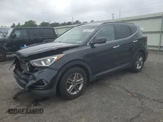 2017 Hyundai Santa Fe 2.4L with VIN 5NMZUDLB1HH028028, listed as a Copart auction lot 64431895 with Not provided miles and Salvage title. Bid and sale history available at DreamBid. Image 1.