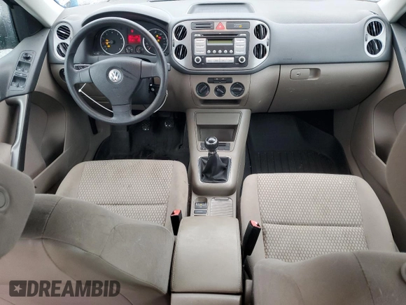 2009 Volkswagen Tiguan with VIN WVGCV75N19W511508, listed as a Copart auction lot 49271355 with 143,197 mi miles and Clean Title. Bid and sale history available at DreamBid. Image 8.