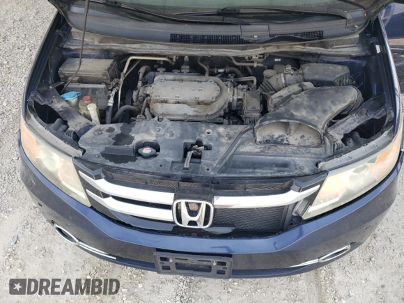 2014 Honda Odyssey Touring with VIN 5FNRL5H92EB072034, listed as a Copart auction lot 60371485 with 259,312 mi miles and Clean title. Bid and sale history available at DreamBid. Image 12.