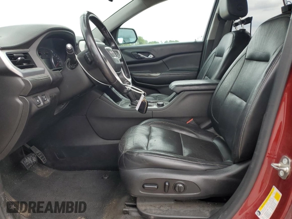 2018 GMC Acadia SLT with VIN 1GKKNMLS3JZ175214, listed as a Copart auction lot 54836855 with 144,693 mi miles and Salvage title. Bid and sale history available at DreamBid. Image 7.
