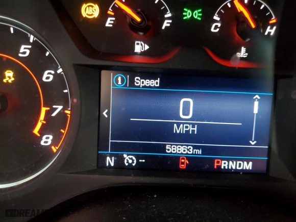 2019 Chevrolet Camaro 1LT with VIN 1G1FB1RX1K0145117, listed as a Copart auction lot 88743805 with 58,863 mi miles and Salvage Title. Bid and sale history available at carsss.com. Image 9.