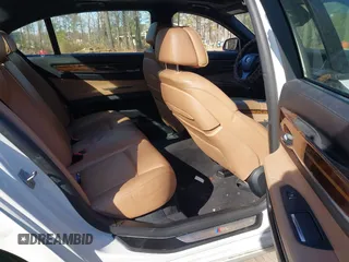 2014 BMW 7 Series 740Li with VIN WBAYE4C59ED138409, listed as a IAAI auction lot 41785423 with 121,687 mi miles. Bid and sale history available at carsss.com. Image 8.