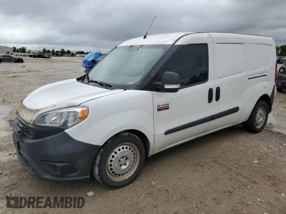 2019 Ram ProMaster City Cargo Tradesman with VIN ZFBHRFAB2K6M89497, listed as a Copart auction lot 53511375 with 288,846 mi miles and Clean Title. Bid and sale history available at carsss.com. Image 1.