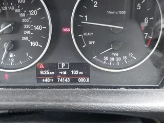 2017 BMW X1 sDrive28i with VIN WBXHU7C3XHP924635, listed as a IAAI auction lot 41744824 with 74,143 mi miles. Bid and sale history available at carsss.com. Image 7.