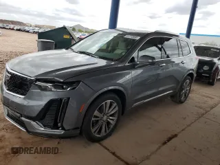 2020 Cadillac XT6 FWD Premium Luxury with VIN 1GYKPCRS8LZ235167, listed as a Copart auction lot 51710695 with 42,623 mi miles and Salvage Title. Bid and sale history available at carsss.com. Image 1.