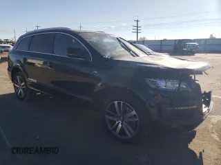 2015 Audi Q7 3.0L TDI Prestige with VIN WA1WMAFE5FD005259, listed as a Copart auction lot 79310844 with 90,984 mi miles and Salvage Title. Bid and sale history available at carsss.com. Image 4.