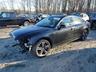 2018 Audi A4 Prestige z VIN WAUFNAF42JA030492, wystawiony jako Copart lot #81135234 z przebiegiem 83 865 mil mil oraz Szkoda całkowita • Salvage title. Historia ofert i sprzedaży dostępna na DreamBid. Obrazek 1.