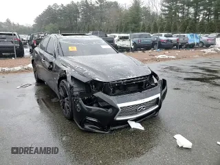 2020 Infiniti Q50 Pure with VIN JN1EV7ARXLM252478, listed as a Copart auction lot 46797865 with Not provided miles and Salvage title. Bid and sale history available at DreamBid. Image 11.