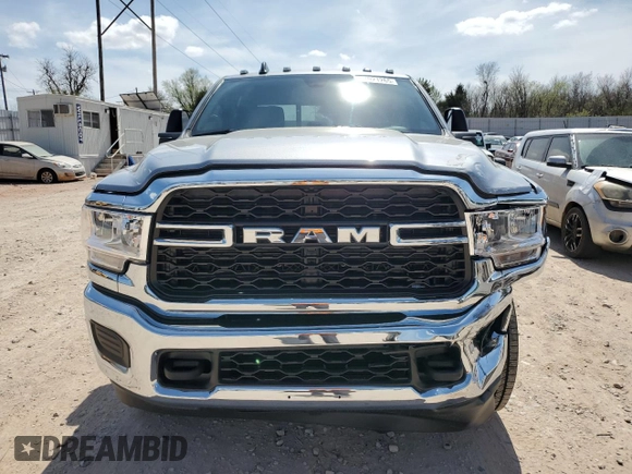 2024 Ram 2500 Tradesman with VIN 3C6UR5CL4RG393141, listed as a Copart auction lot 51021265 with 52 mi miles and Salvage title. Bid and sale history available at DreamBid. Image 5.