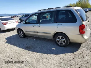 2003 Mazda MPV LX with VIN JM3LW28A230360399, listed as a Copart auction lot 53584885 with 166,441 mi miles and Clean Title. Bid and sale history available at carsss.com. Image 2.
