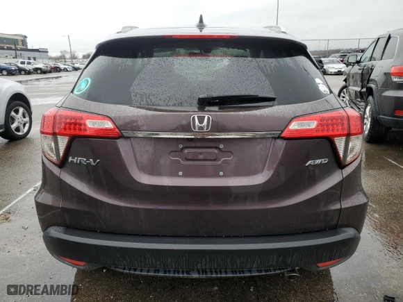 2022 Honda HR-V EX-L with VIN 3CZRU6H75NM725172, listed as a Copart auction lot 85154974 with 31,319 mi miles and Salvage Title. Bid and sale history available at carsss.com. Image 6.