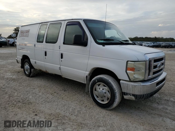 2009 Ford Econoline Cargo Commercial with VIN 1FTNE14W69DA79580, listed as a Copart auction lot 77773694 with Not Provided miles and Salvage Title. Bid and sale history available at DreamBid. Image 4.