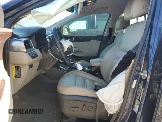 2017 Kia Sorento EX V6 with VIN 5XYPH4A50HG301348, listed as a Copart auction lot 49670465 with 74,566 mi miles and Salvage Title. Bid and sale history available at carsss.com. Image 7.