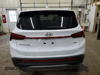2022 Hyundai Santa Fe SE with VIN 5NMS1DAJ8NH411867, listed as a Copart auction lot 82847474 with 29,518 mi miles and Salvage Title. Bid and sale history available at DreamBid. Image 6.