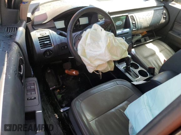 2017 Ford Flex SEL with VIN 2FMGK5C85HBA13680, listed as a Copart auction lot 49244985 with 138,825 mi miles and Salvage Title. Bid and sale history available at carsss.com. Image 8.