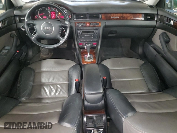 2005 Audi allroad A6 V8 with VIN WA1YD64B45N000576, listed as a Copart auction lot 81767684 with 146,848 mi miles and Salvage Title. Bid and sale history available at DreamBid. Image 8.