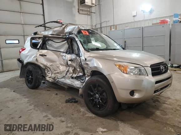 2008 Toyota RAV4 with VIN JTMBK33V186034582, listed as a Copart auction lot 74380404 with 163,110 mi miles and Non Repairable. Bid and sale history available at carsss.com. Image 4.