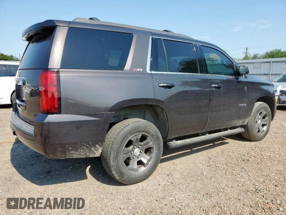 2017 Chevrolet Tahoe LT with VIN 1GNSKBKC5HR180726, listed as a Copart auction lot 57132405 with 116,110 mi miles and Salvage title. Bid and sale history available at DreamBid. Image 3.