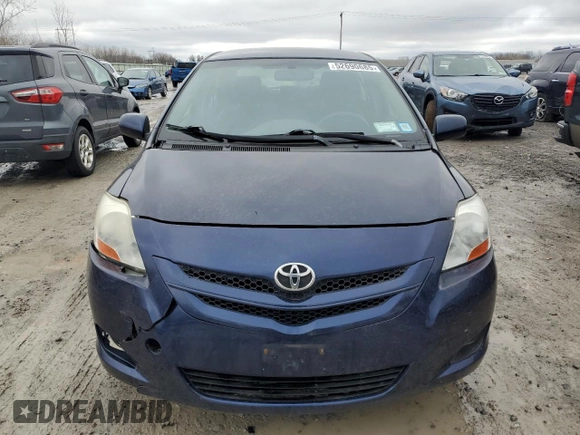 2007 Toyota Yaris with VIN JTDBT923171180444, listed as a Copart auction lot 52690685 with 140,580 mi miles and Salvage Title. Bid and sale history available at carsss.com. Image 5.