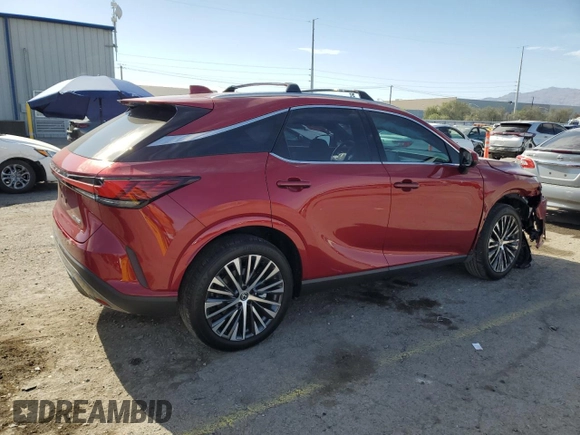 2024 Lexus RX 350 z VIN JTJCHMAA7R2020670, wystawiony jako Copart lot #54567235 z przebiegiem 3 510 mil mil oraz Szkoda całkowita • Salvage title. Historia ofert i sprzedaży dostępna na DreamBid. Obrazek 3.