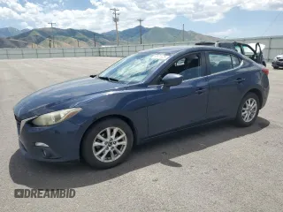 2015 Mazda 3 i Touring with VIN JM1BM1V77F1267454, listed as a Copart auction lot 60651625 with 107,649 mi miles and Salvage title. Bid and sale history available at DreamBid. Image 1.