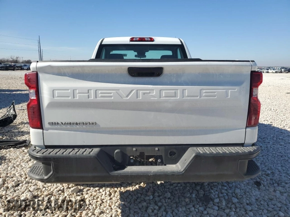 2023 Chevrolet Silverado 1500 Work Truck with VIN 3GCNAAEK6PG358177, listed as a Copart auction lot 41889985 with 75,883 mi miles and Clean Title. Bid and sale history available at carsss.com. Image 6.