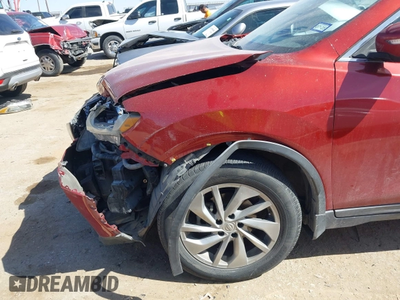 2014 Nissan Rogue S z VIN 5N1AT2MT7EC852455, wystawiony jako IAAI lot #41691195 z przebiegiem 66 531 mil mil oraz . Historia ofert i sprzedaży dostępna na DreamBid. Obrazek 6.