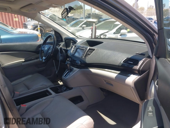 2013 Honda CR-V EX-L with VIN 2HKRM4H76DH646060, listed as a IAAI auction lot 42624207 with 208,519 mi miles and . Bid and sale history available at DreamBid. Image 5.