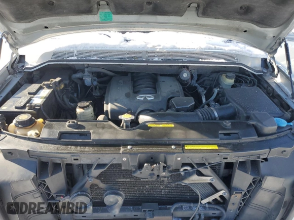 2004 Infiniti QX56 with VIN 5N3AA08C64N811684, listed as a Copart auction lot 87971055 with 214,795 mi miles and Salvage Title. Bid and sale history available at carsss.com. Image 12.