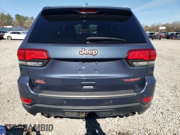 2021 Jeep Grand Cherokee Trailhawk with VIN 1C4RJFLG6MC590810, listed as a Copart auction lot 43708095 with 59,566 mi miles and Salvage Title. Bid and sale history available at carsss.com. Image 6.